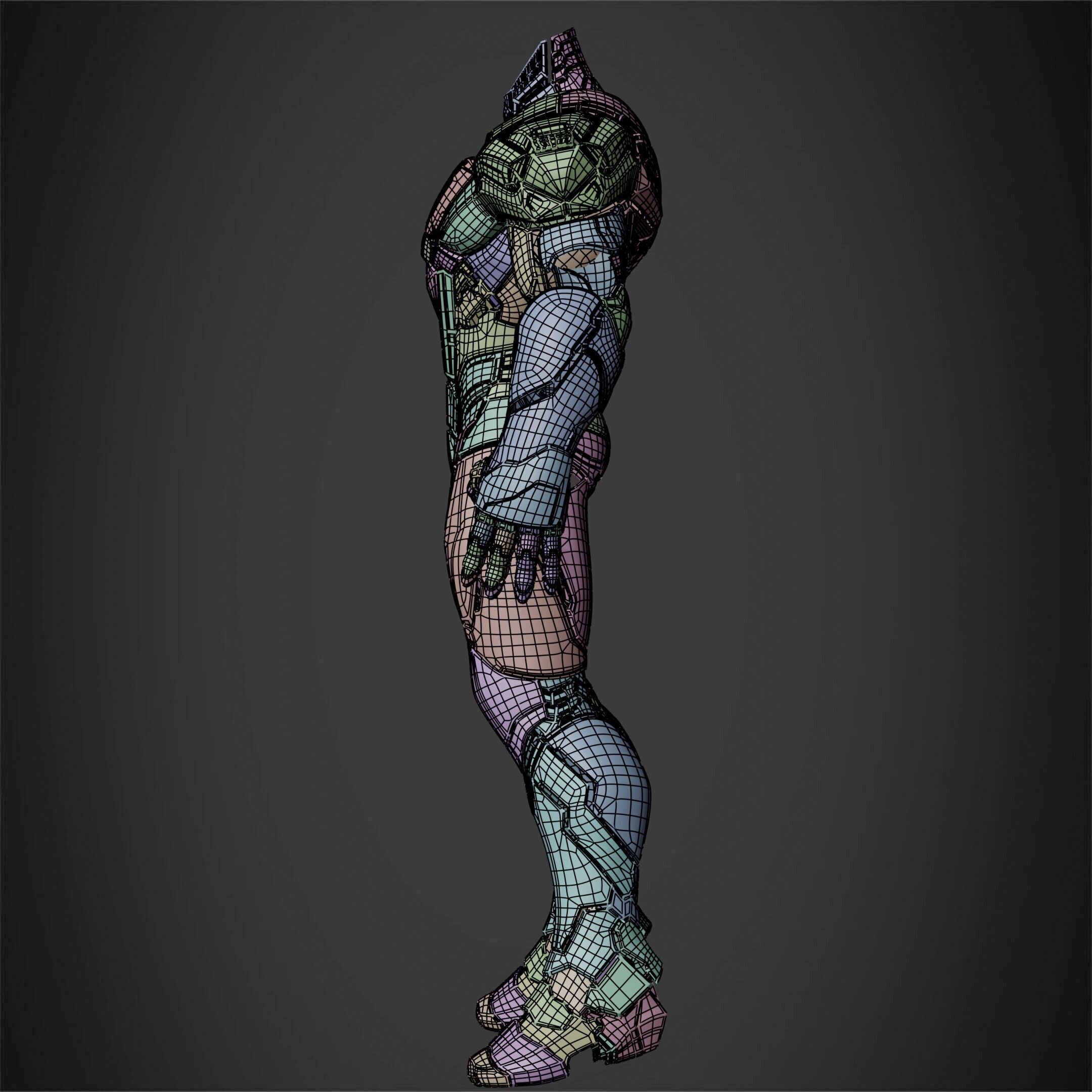 Marvel Rivals Iron Man Armor for Cosplay 3D print model_15