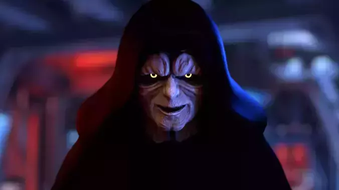 DARTH SIDIOUS Low-poly 3D model