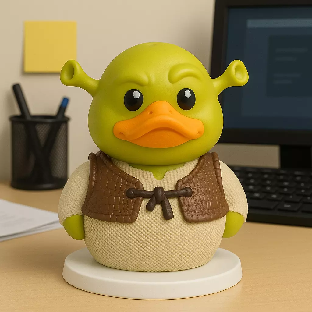 Urban vibes Shrek 3D print model