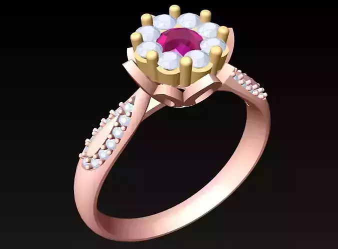 Diamond Ring - Womens Rings - N416944