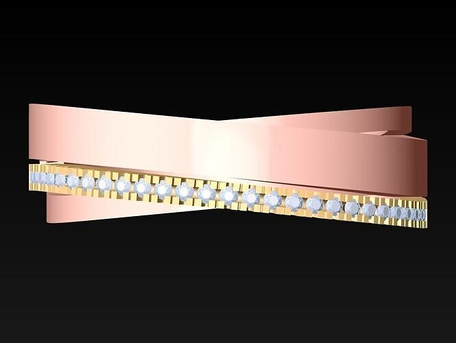 Diamond Ring - Womens Rings - N416115 3D print model