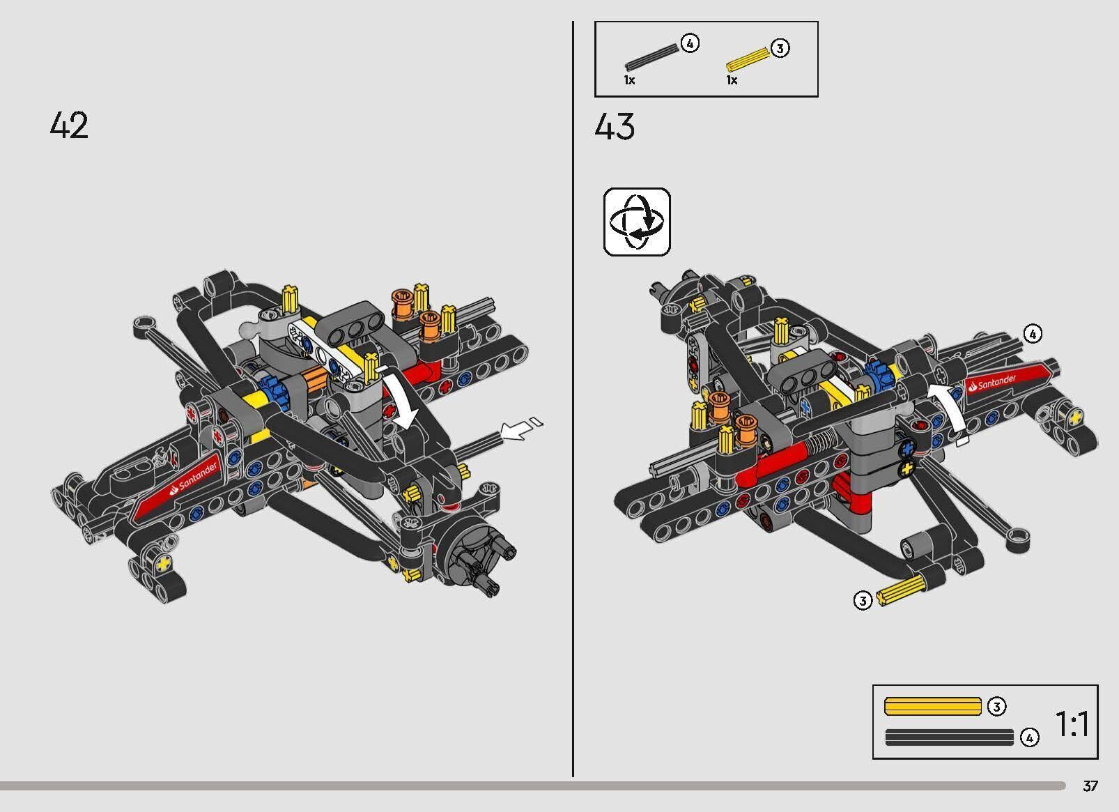 TwindBricks3D - 42207 Ferrari SF-24 F1 Car 3D print model_26