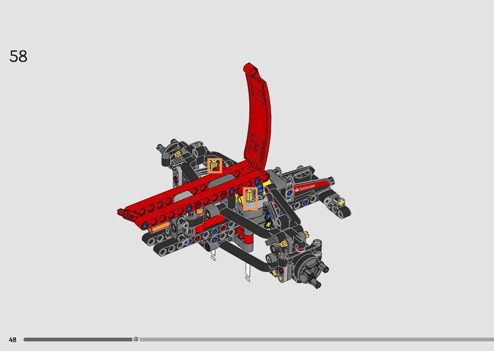 TwindBricks3D - 42207 Ferrari SF-24 F1 Car 3D print model_37
