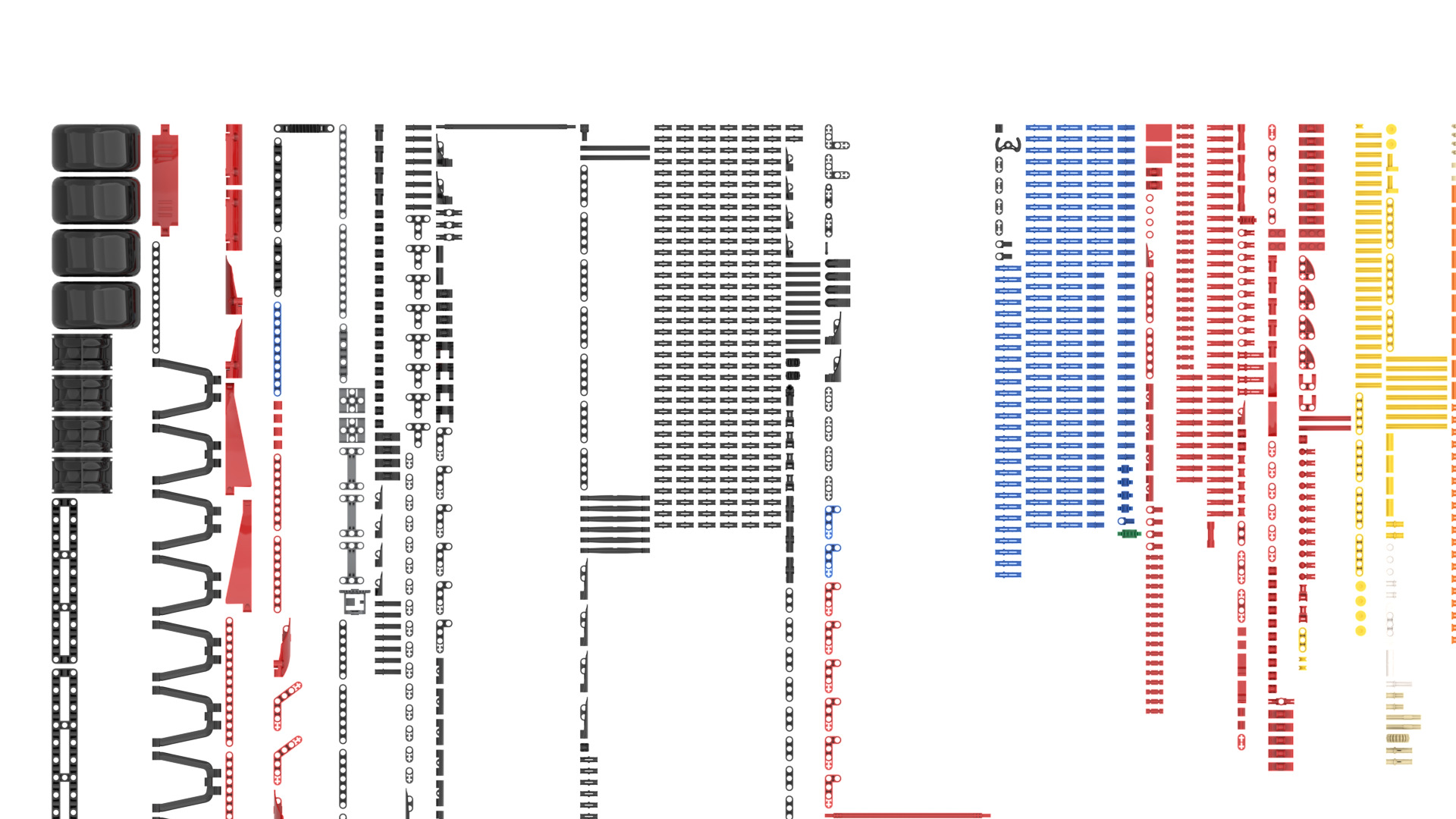 TwindBricks3D - 42207 Ferrari SF-24 F1 Car 3D print model_1