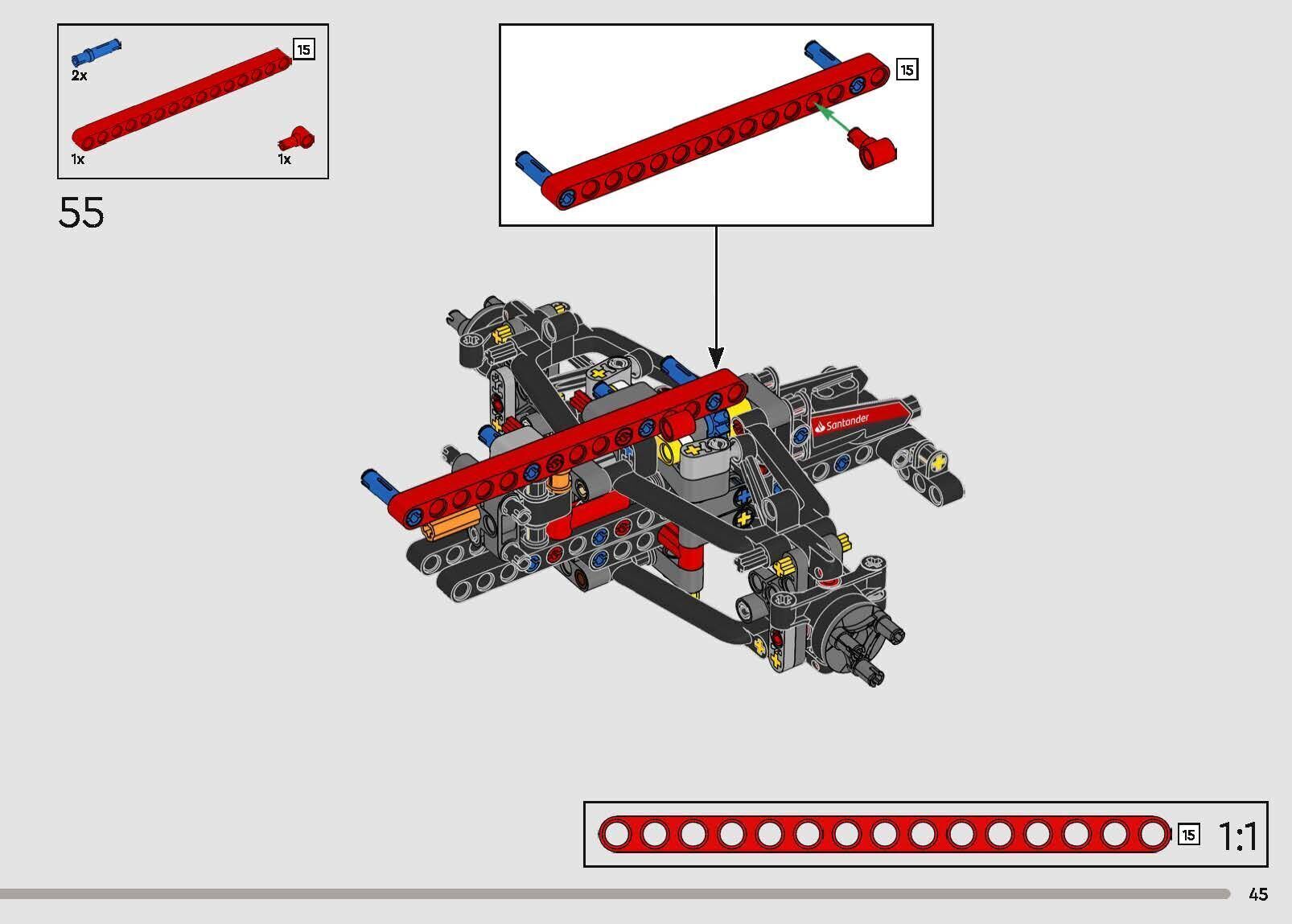 TwindBricks3D - 42207 Ferrari SF-24 F1 Car 3D print model_34