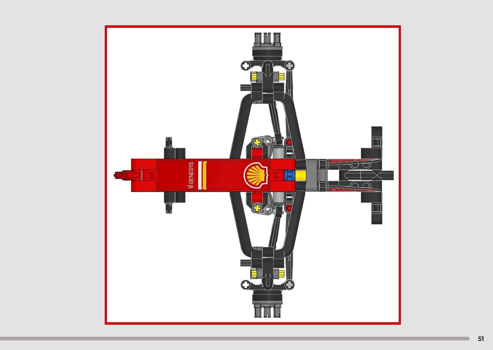 TwindBricks3D - 42207 Ferrari SF-24 F1 Car 3D print model_40