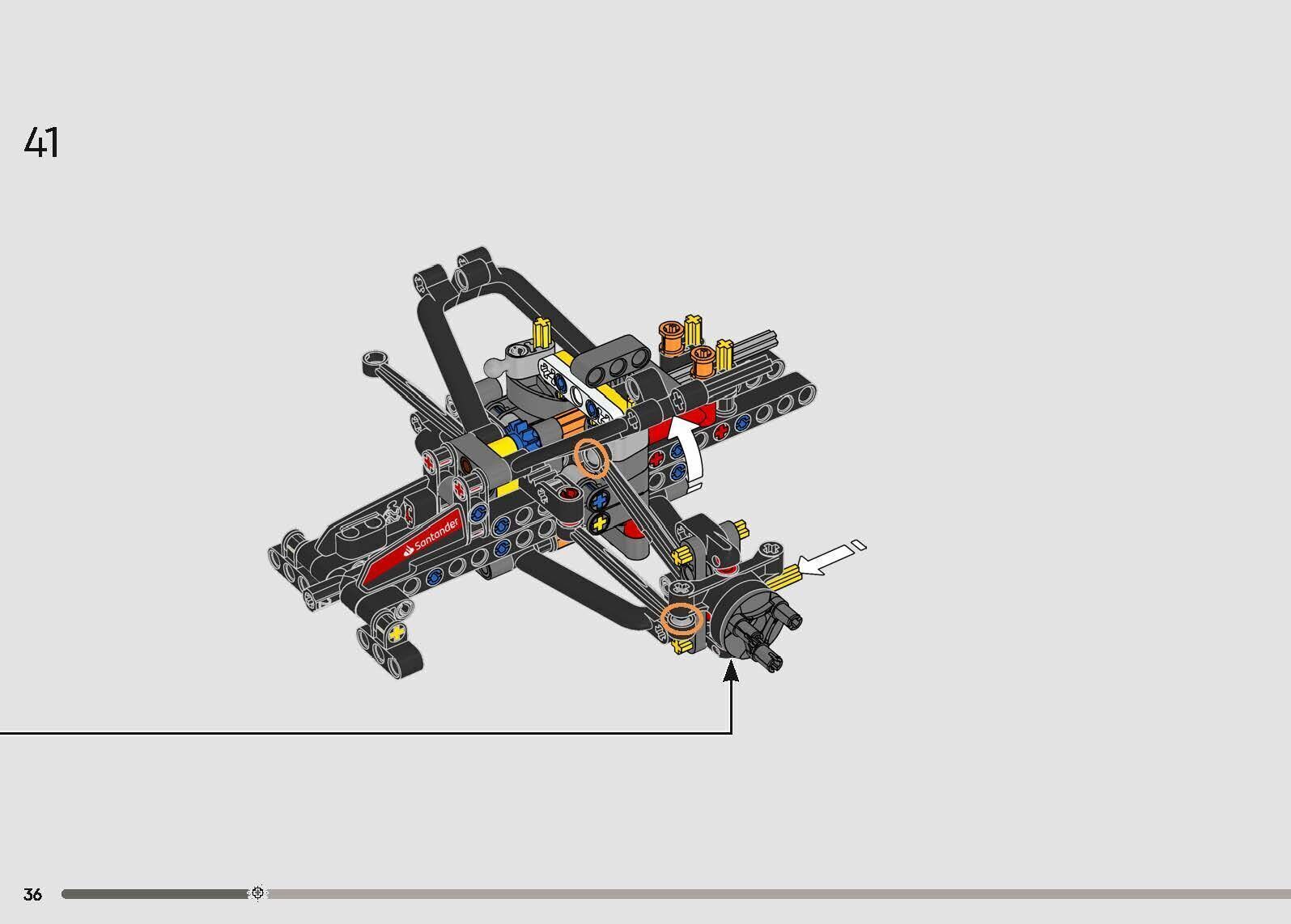 TwindBricks3D - 42207 Ferrari SF-24 F1 Car 3D print model_25