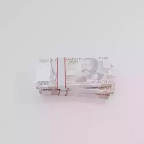 500 Austrian Schilling Currency Low-poly 3D model