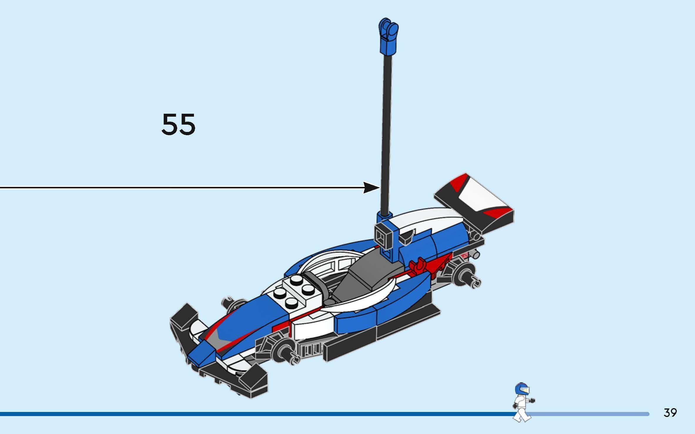 TwindBricks3D - 60474 F1 Grid with VCARB - Sauber-Race-Cars 3D print model_41