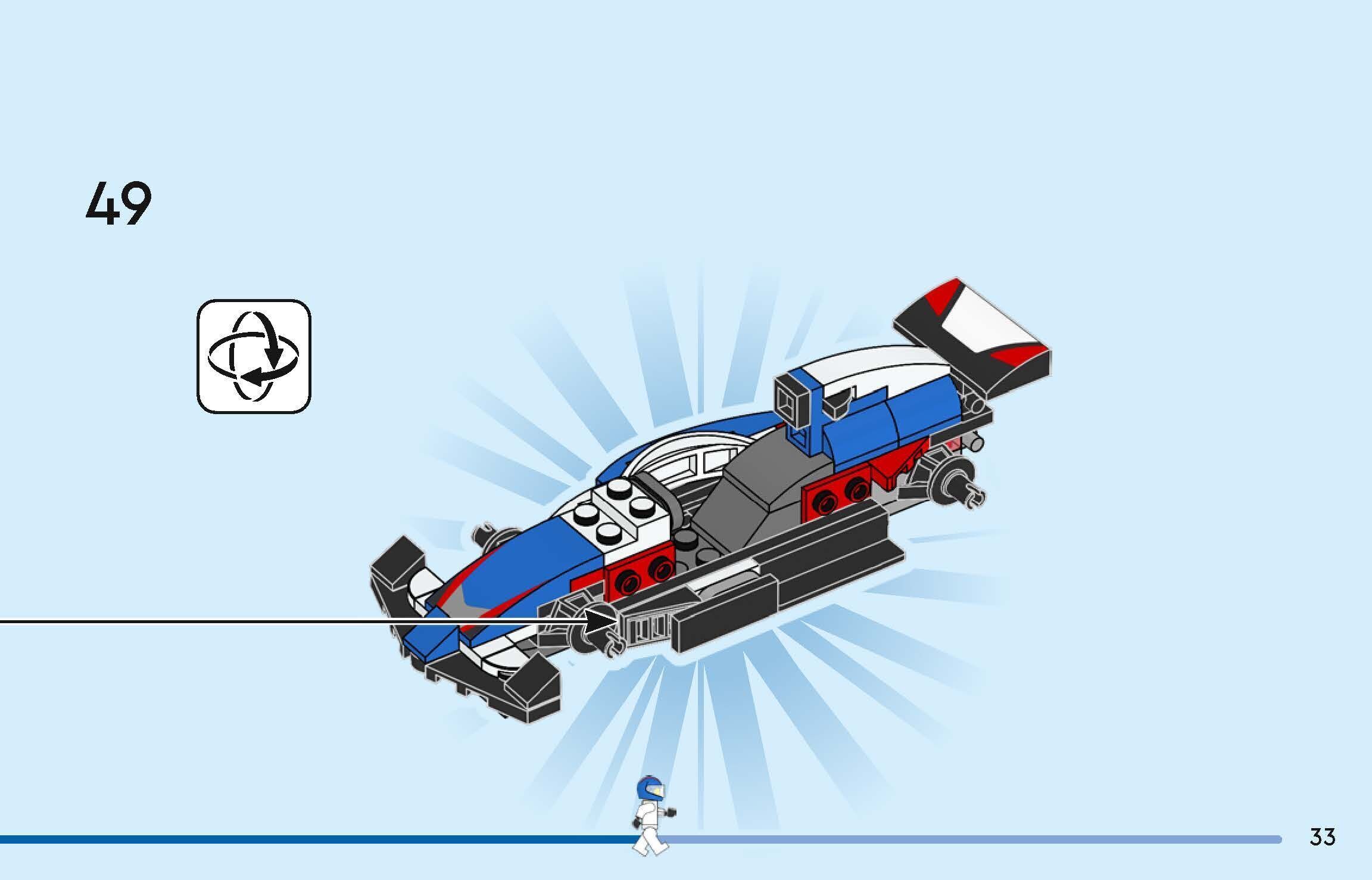 TwindBricks3D - 60474 F1 Grid with VCARB - Sauber-Race-Cars 3D print model_35