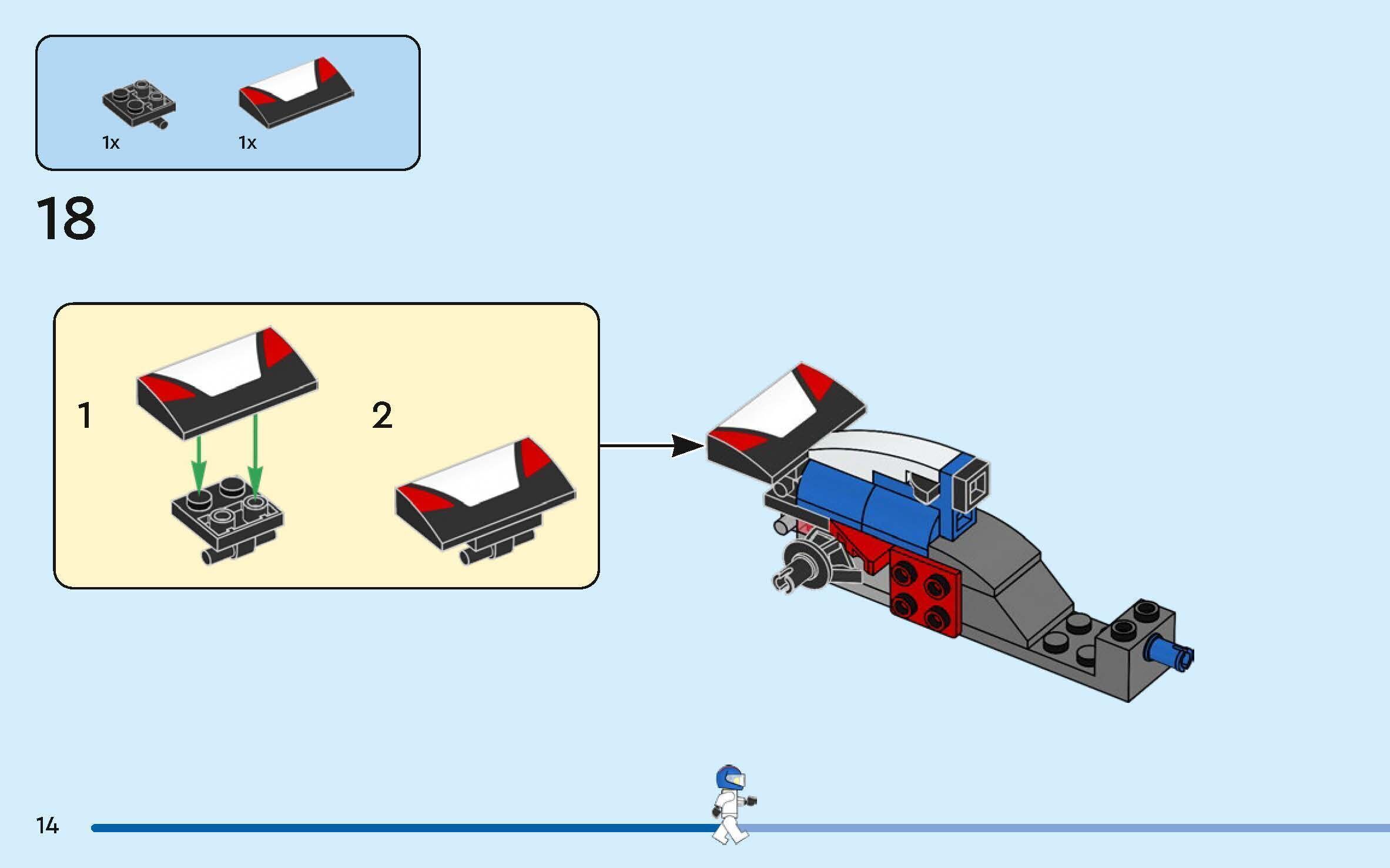 TwindBricks3D - 60474 F1 Grid with VCARB - Sauber-Race-Cars 3D print model_16