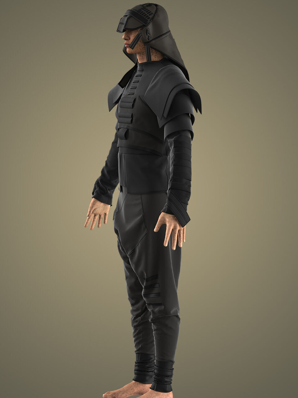 DARK SHADOW NINJA 3D model_5