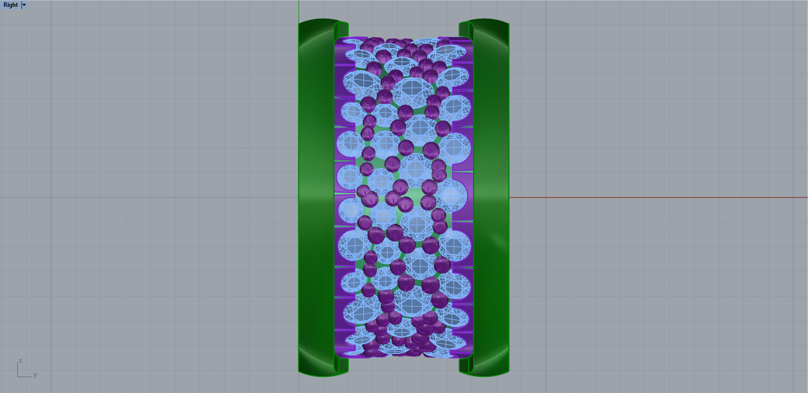 Bvlgari Necklace With Gems 3D print model_9