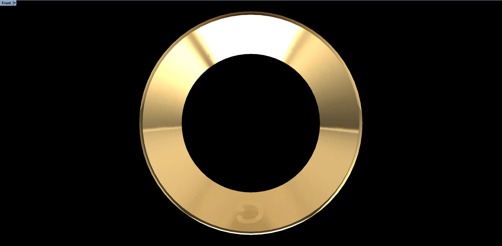 Bvlgari Necklace With Gems 3D print model_3