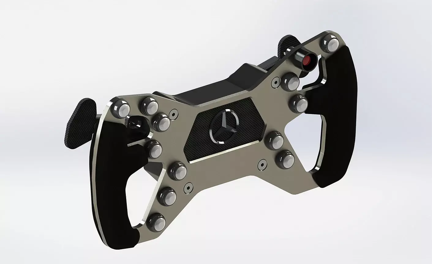 DIY AMG GT Steering Wheel Free 3D print model