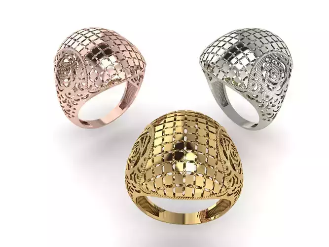 Ring For Lathe or engraver pen 3D print model