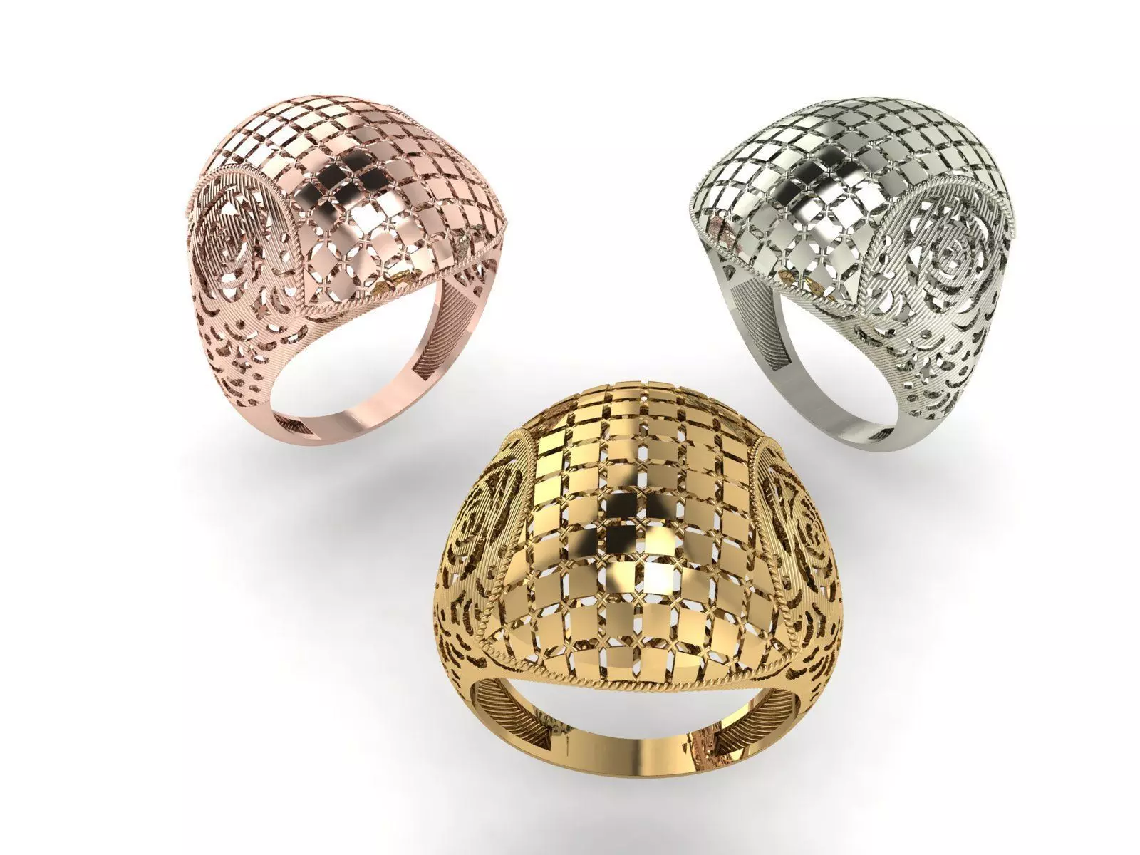 Ring For Lathe or engraver pen 3D print model_0