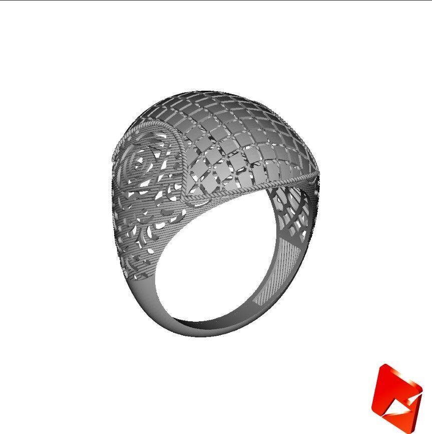 Ring For Lathe or engraver pen 3D print model_5