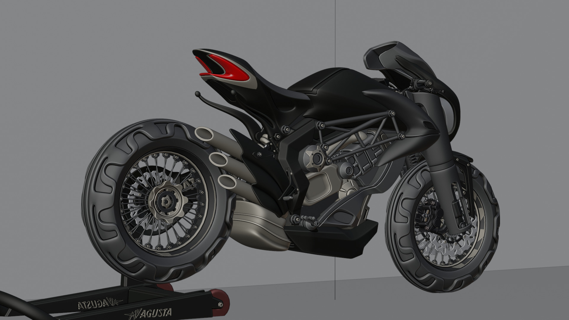 MV Agusta  - Concept Superbike 3D model_73