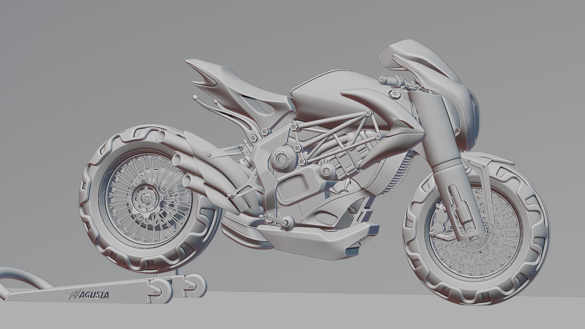 MV Agusta  - Concept Superbike 3D model_80