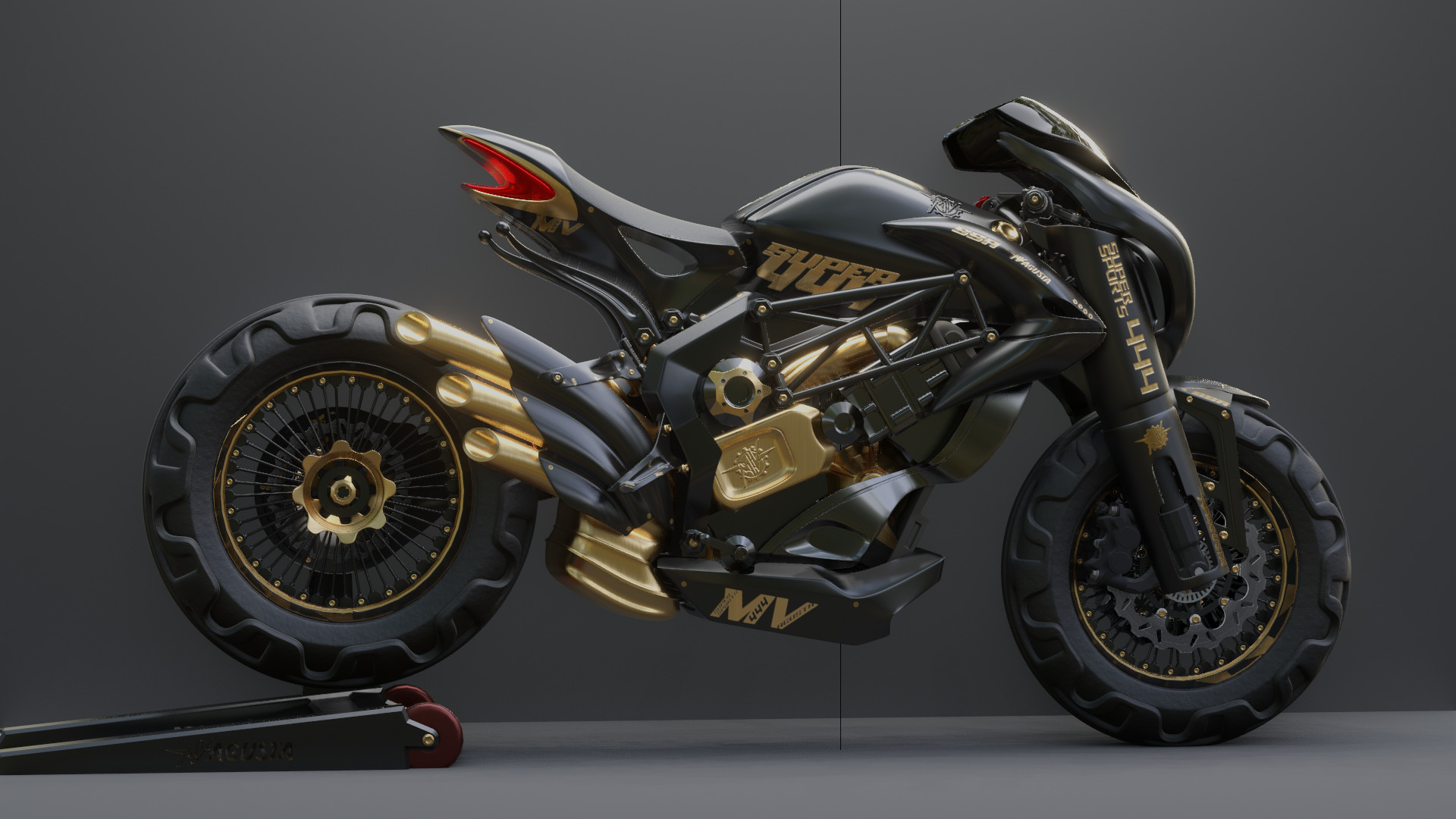 MV Agusta  - Concept Superbike 3D model_11
