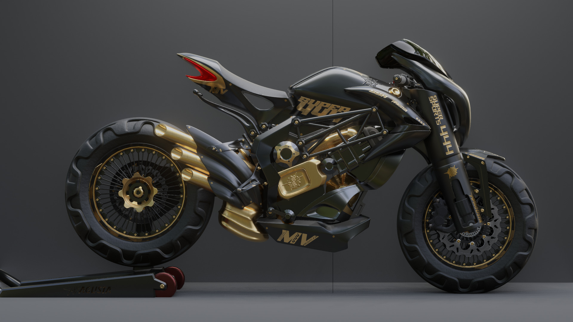 MV Agusta  - Concept Superbike 3D model_56