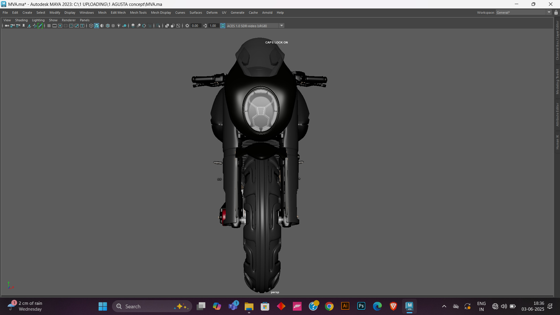 MV Agusta  - Concept Superbike 3D model_12