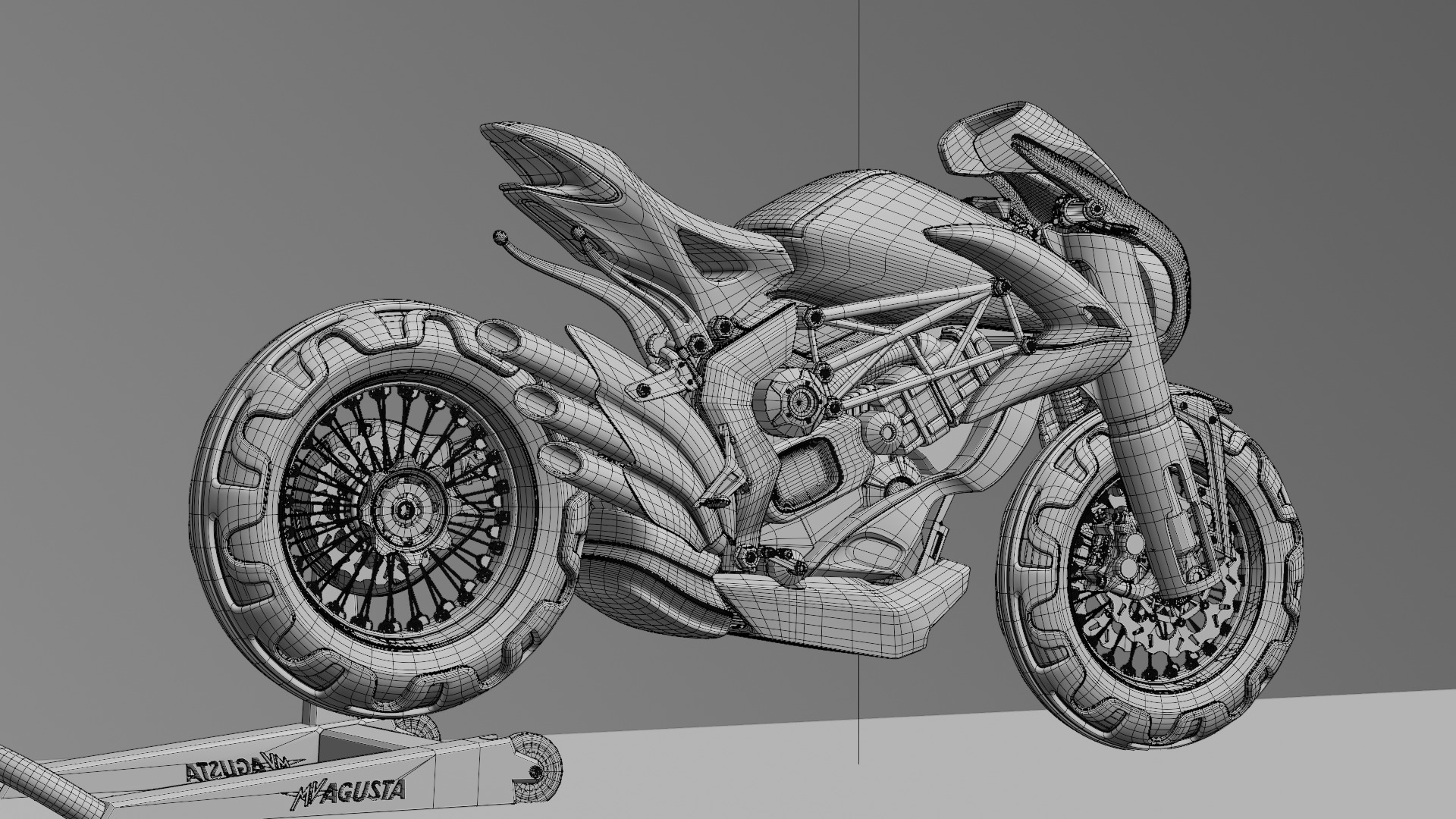 MV Agusta  - Concept Superbike 3D model_59