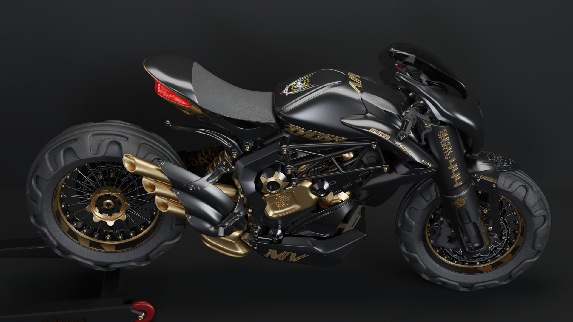 MV Agusta  - Concept Superbike 3D model_7