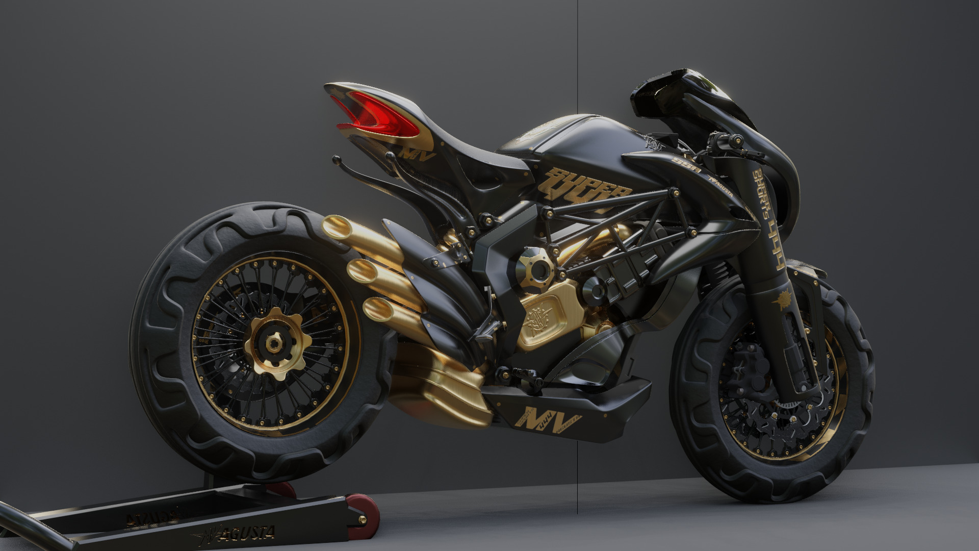 MV Agusta  - Concept Superbike 3D model_40