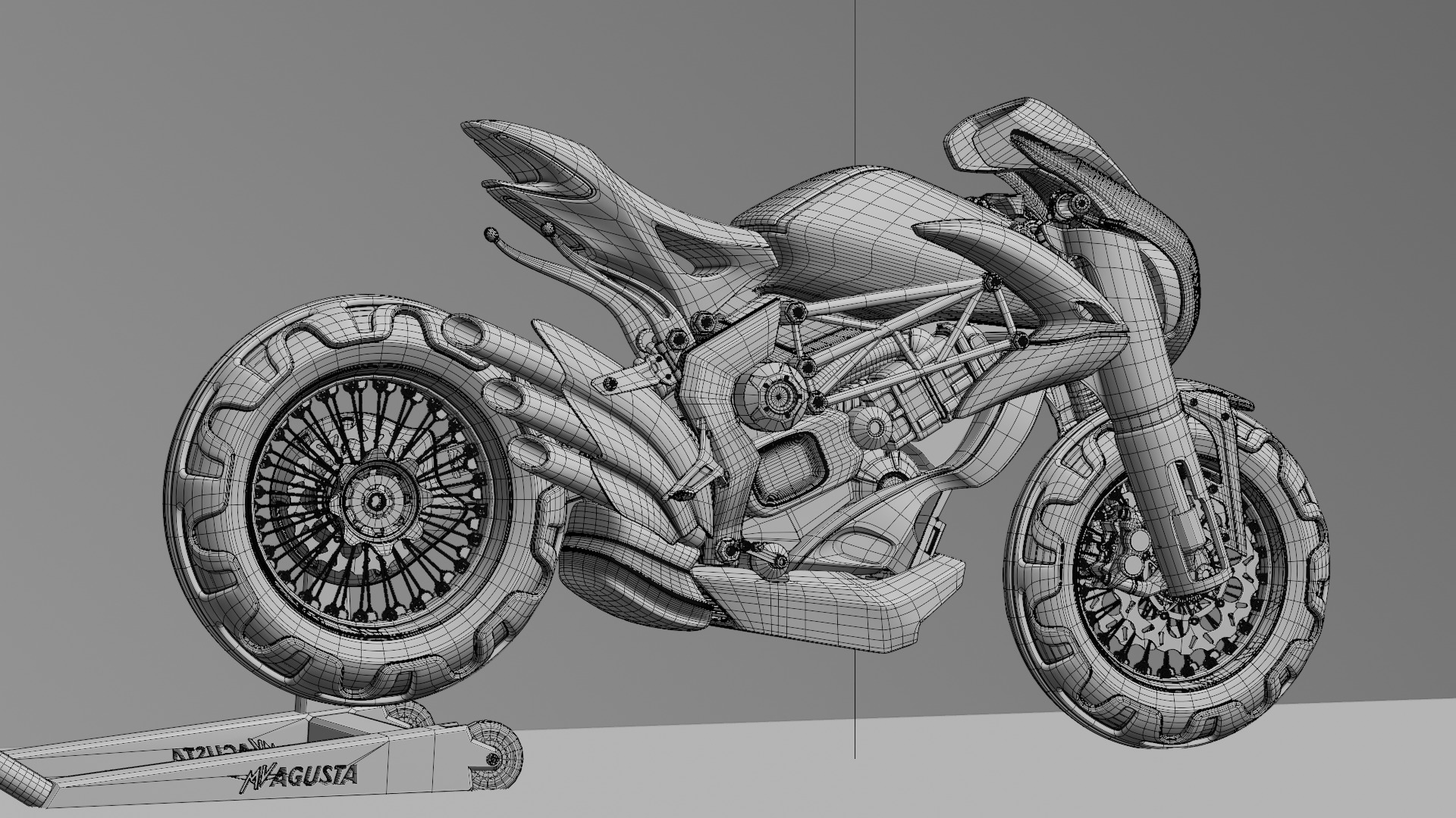 MV Agusta  - Concept Superbike 3D model_63