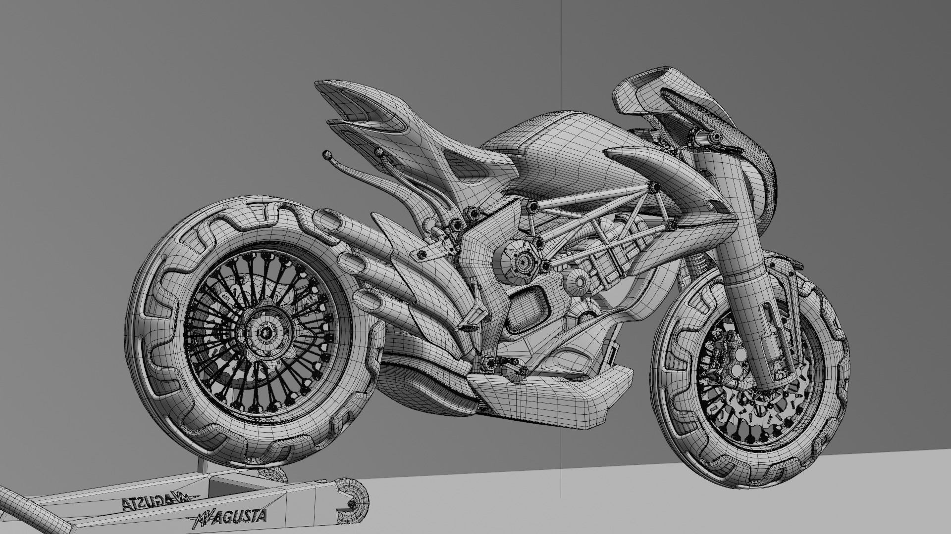MV Agusta  - Concept Superbike 3D model_70