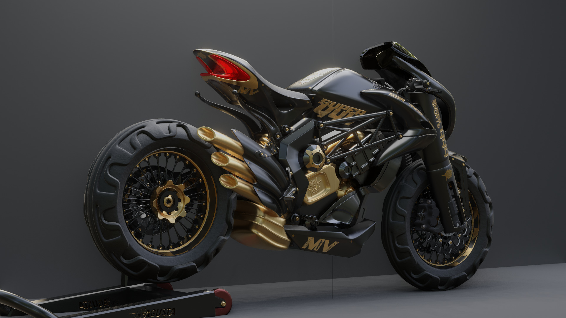 MV Agusta  - Concept Superbike 3D model_47