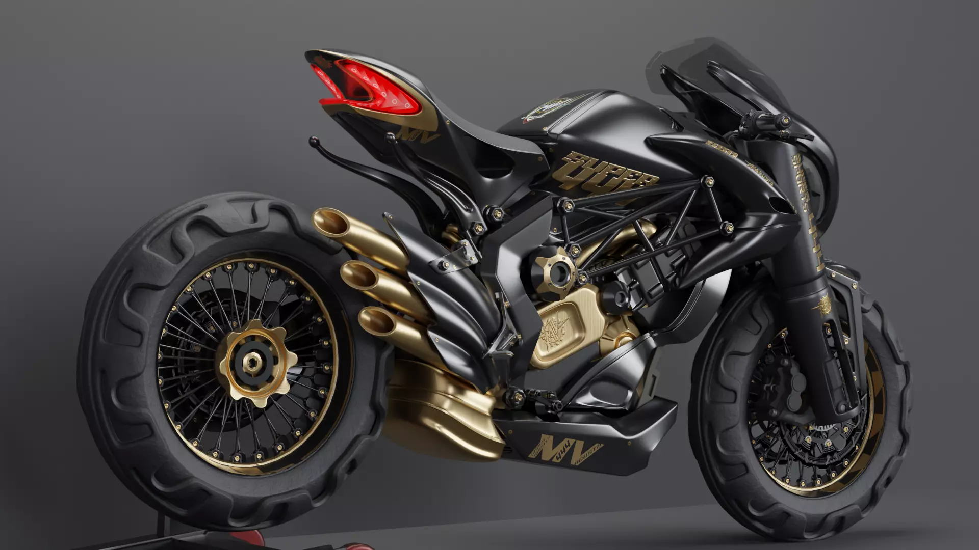 MV Agusta  - Concept Superbike 3D model_0