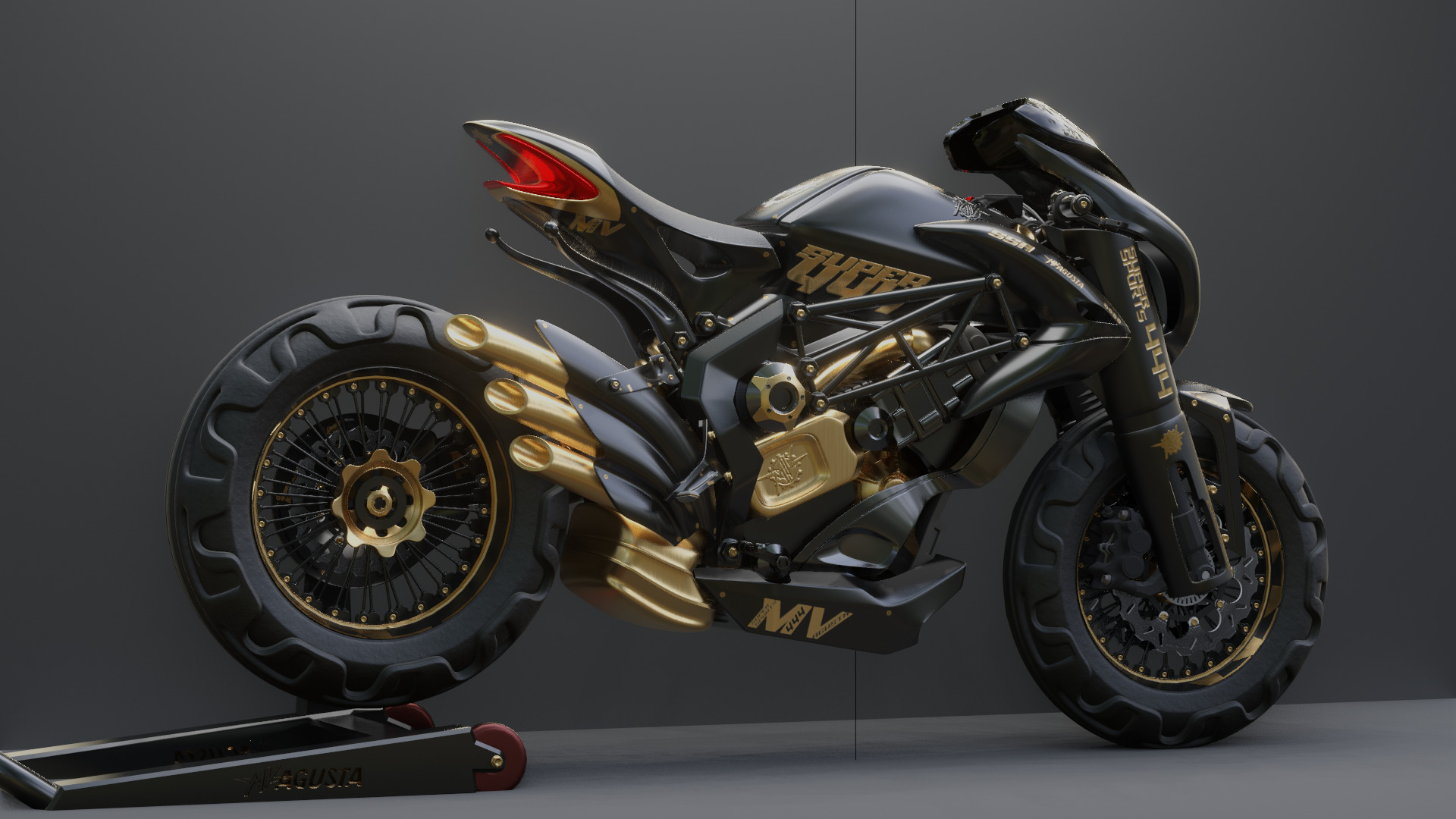 MV Agusta  - Concept Superbike 3D model_42