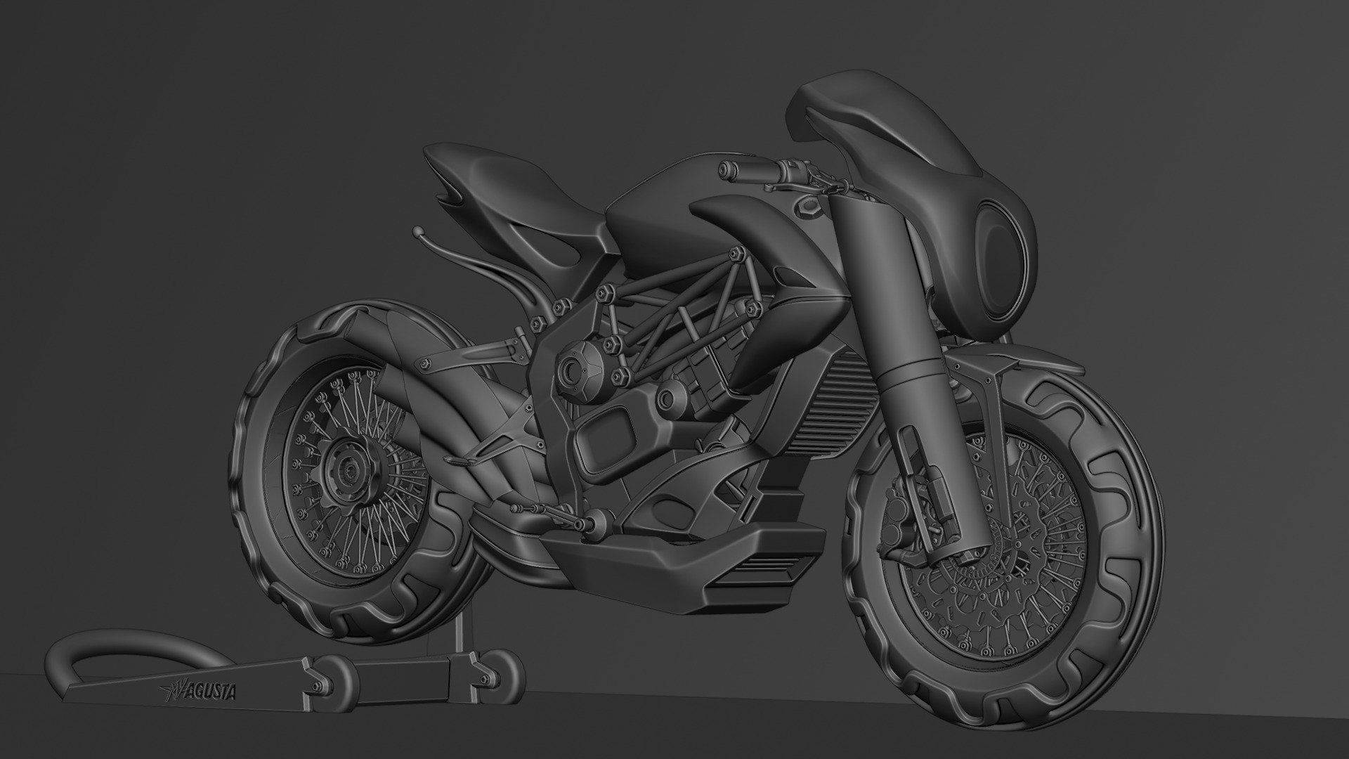MV Agusta  - Concept Superbike 3D model_66