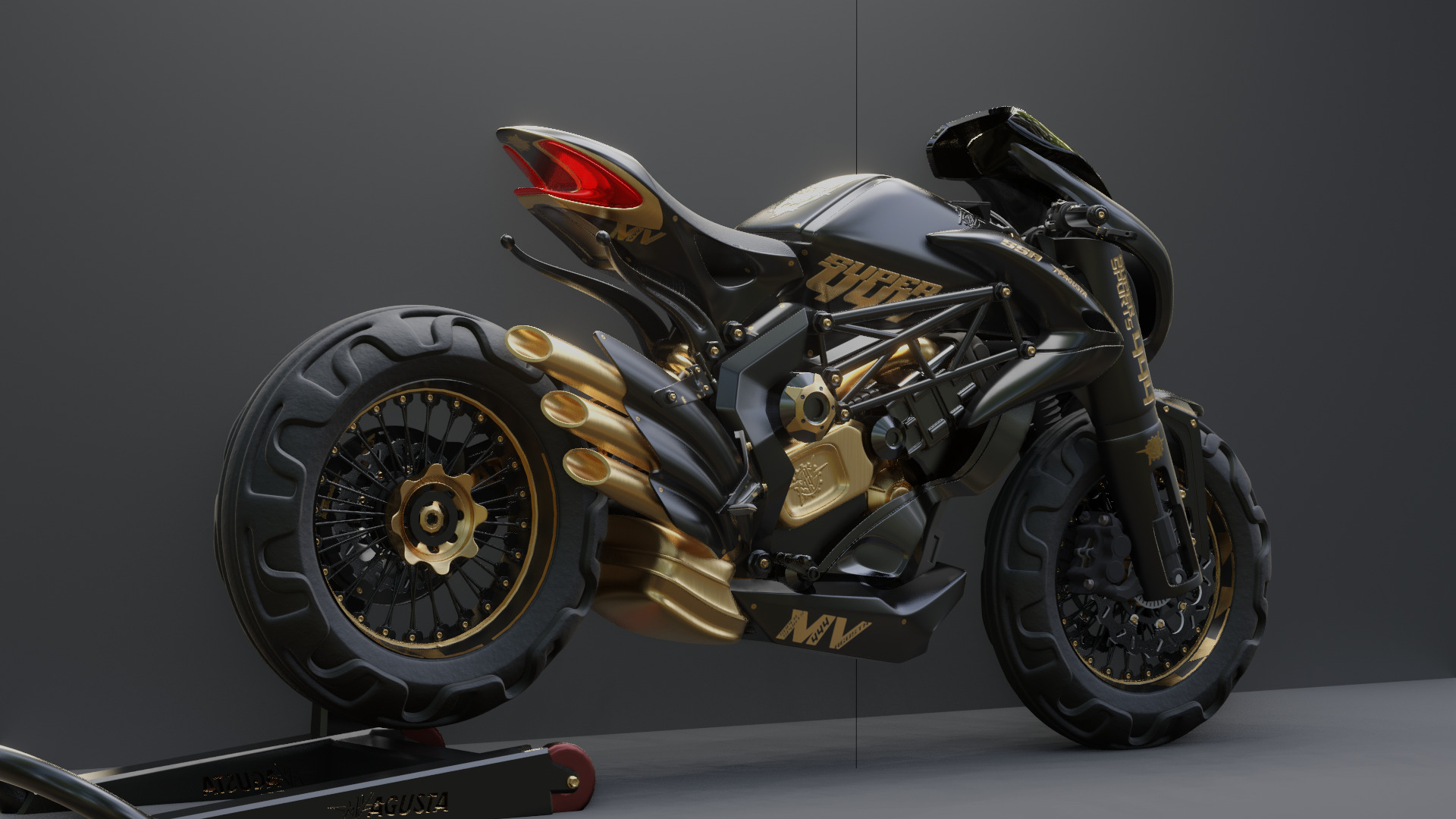 MV Agusta  - Concept Superbike 3D model_43