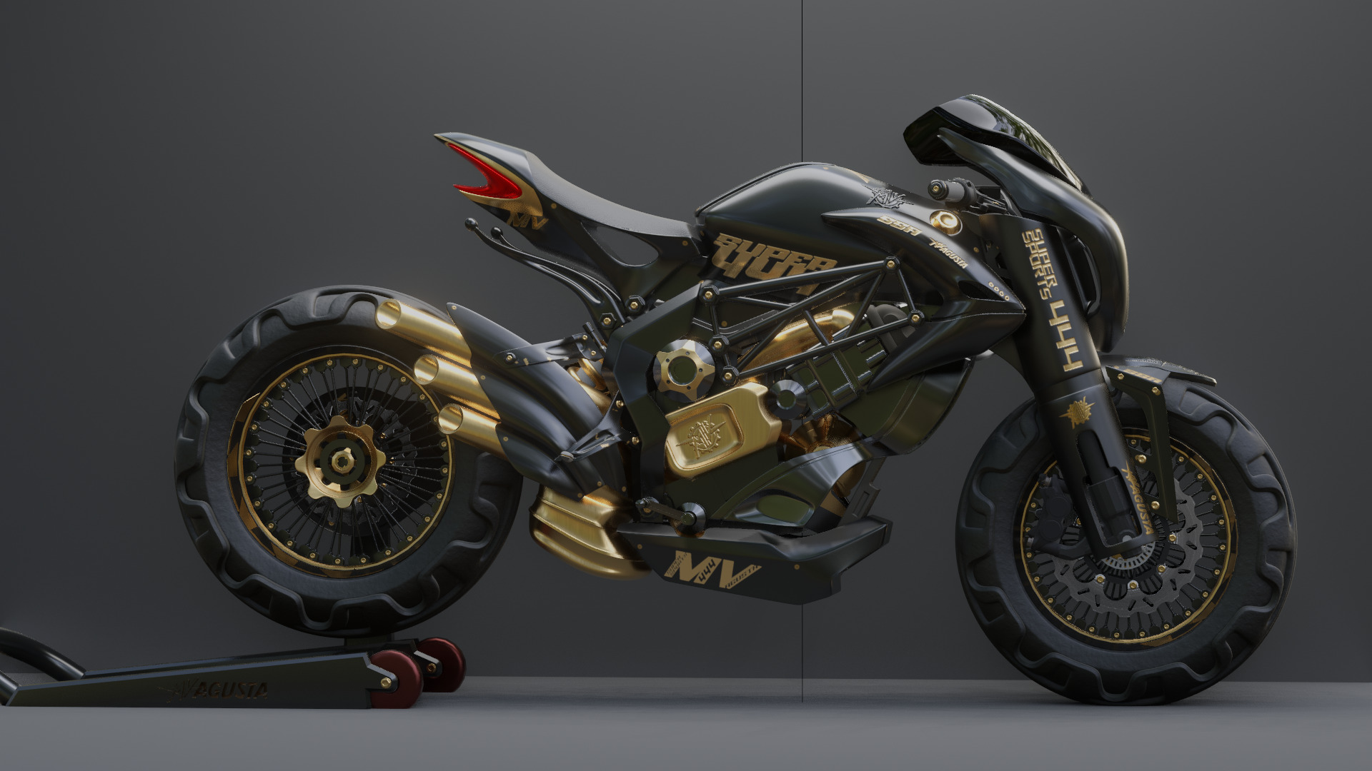 MV Agusta  - Concept Superbike 3D model_55