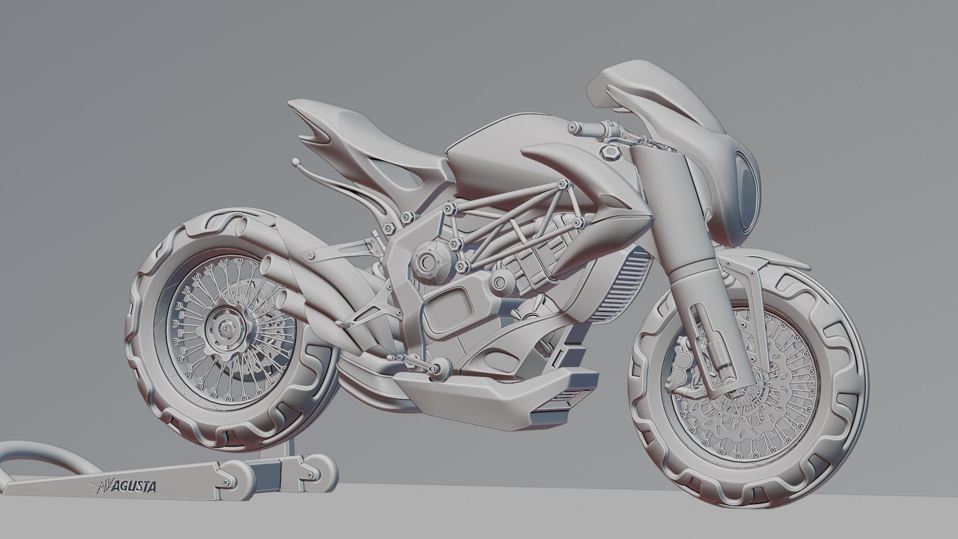 MV Agusta  - Concept Superbike 3D model_85