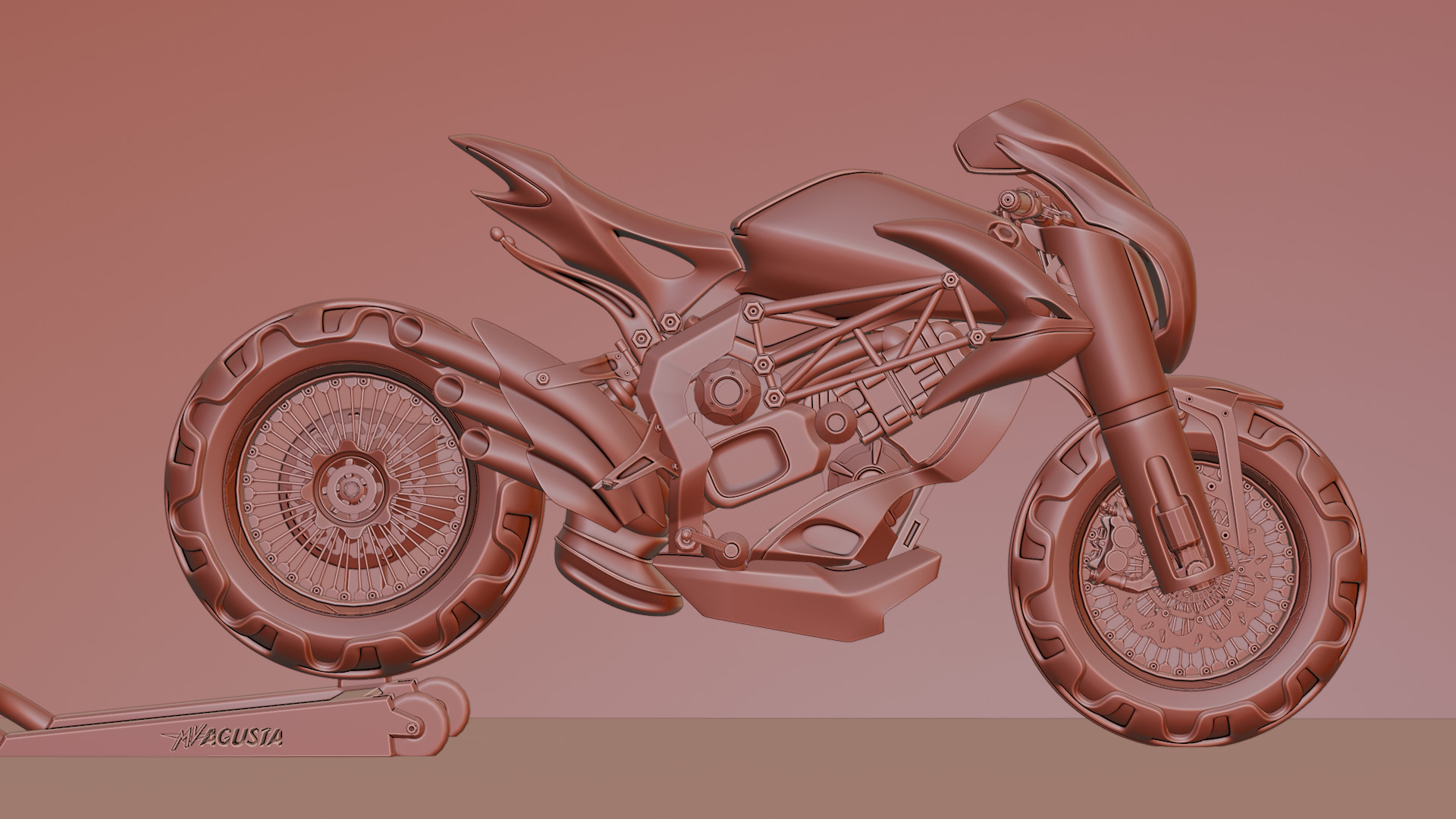 MV Agusta  - Concept Superbike 3D model_81