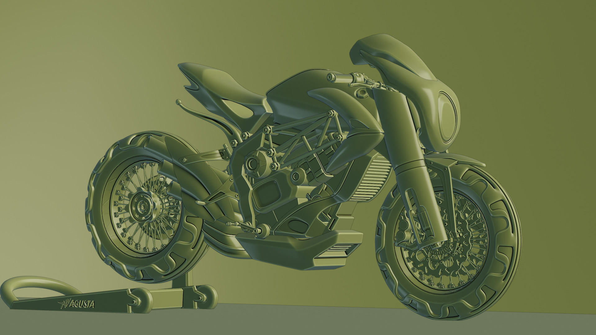 MV Agusta  - Concept Superbike 3D model_87