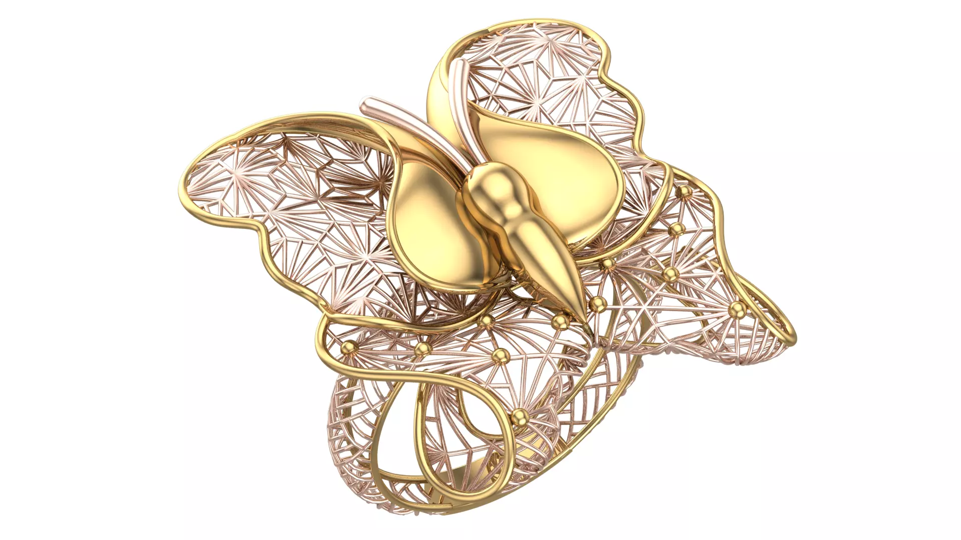 Golden Wings-Wings of Summer-Half Set-H2-15- 3D print model_0