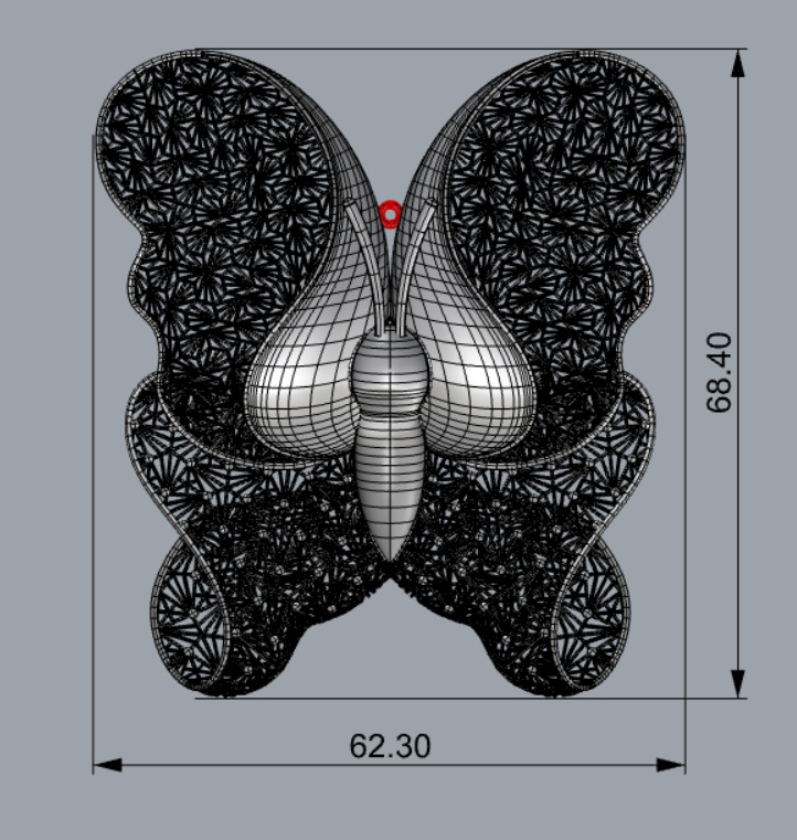 Golden Wings-Wings of Summer-Half Set-H2-15- 3D print model_16