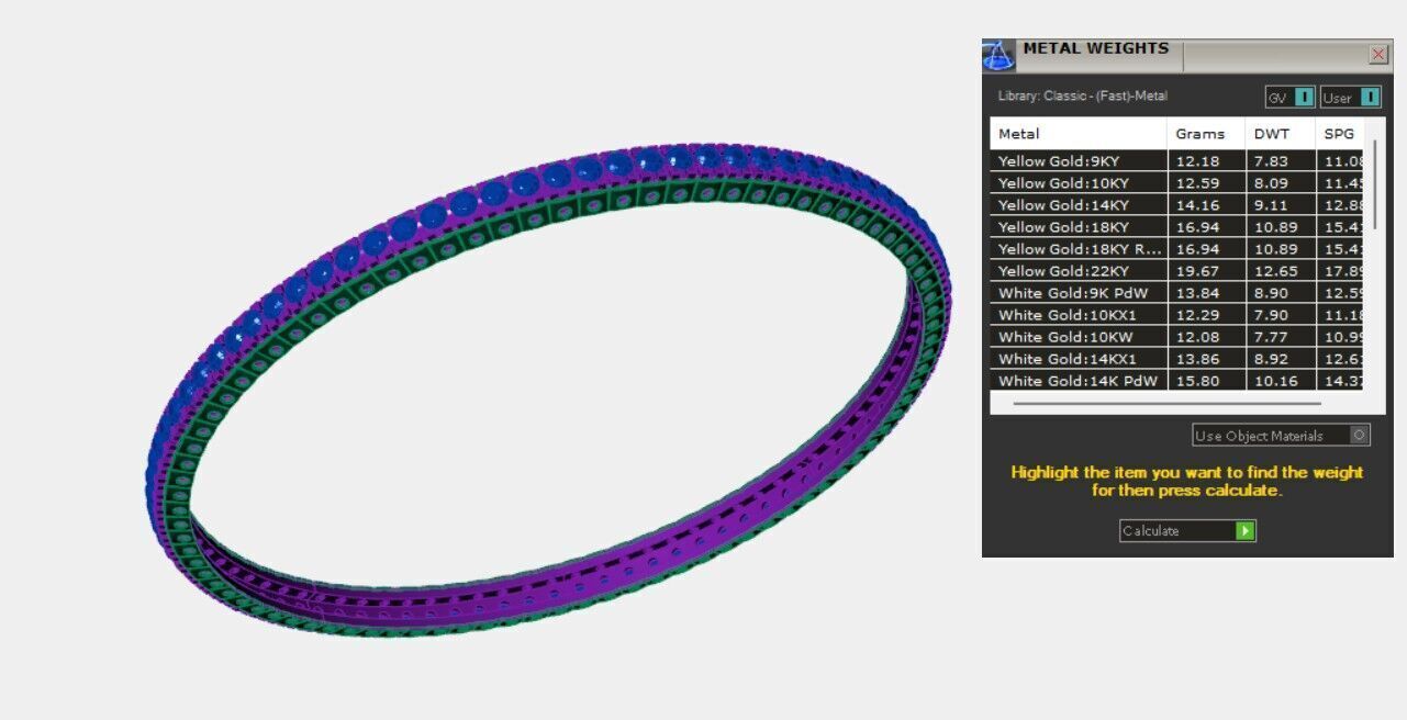 Bracelets 3D print model_4