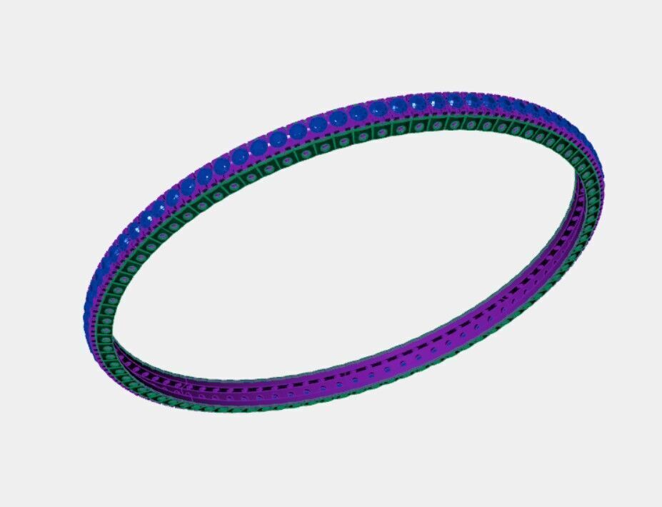 Bracelets 3D print model_2