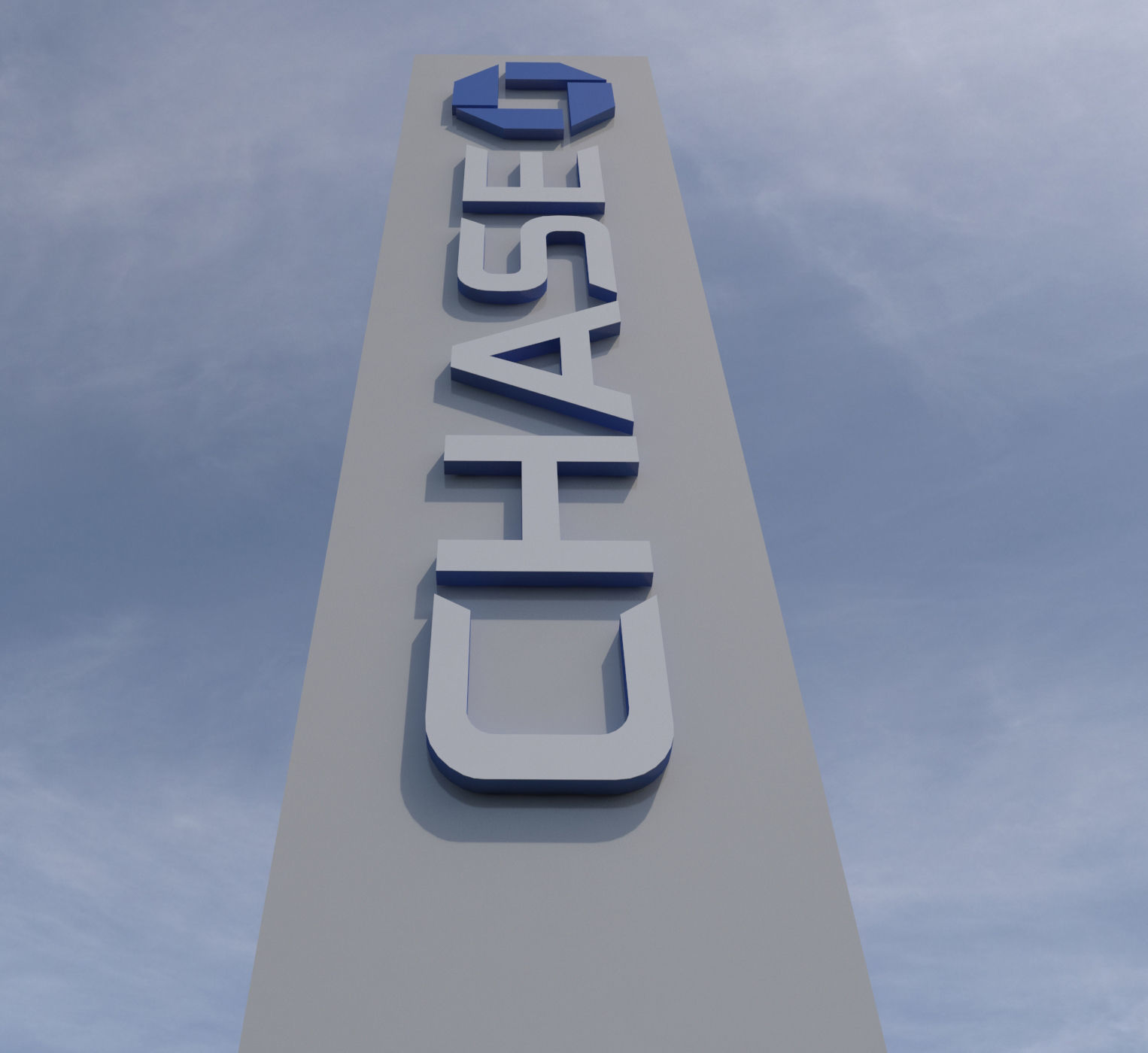Chase Bank 3D model_2