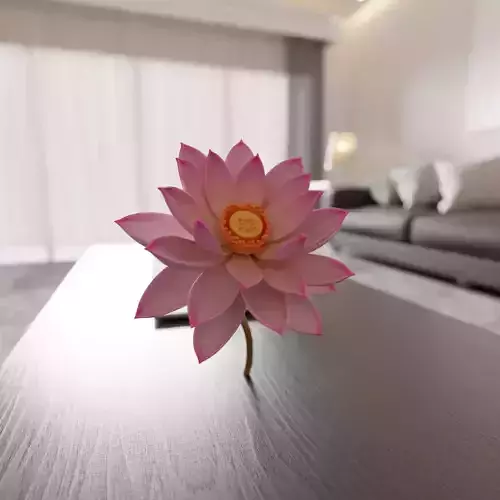 lotus flower 3D print model