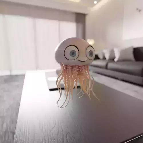 jellyfish 3D print model