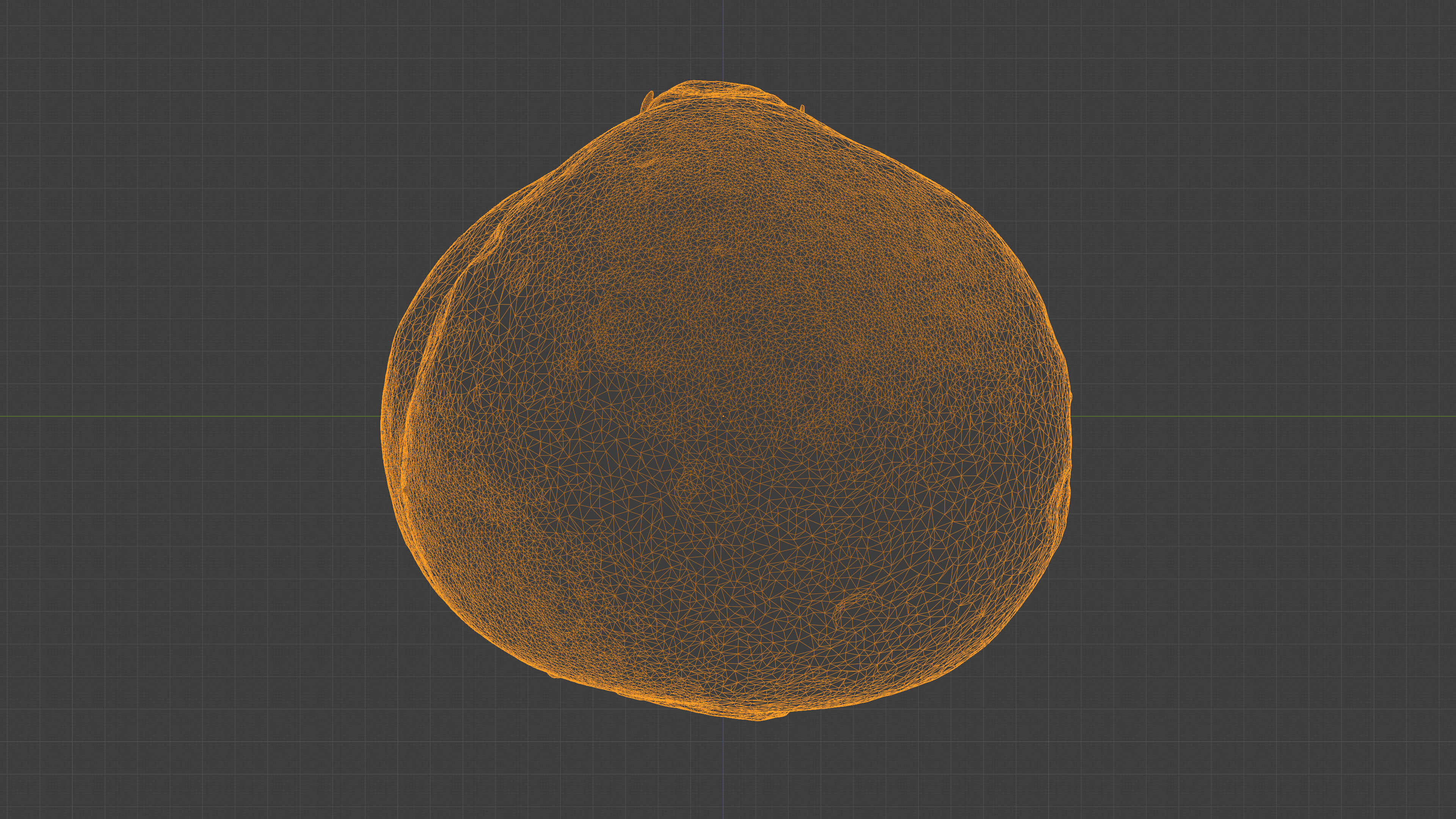 Red Radish - Whole Root Vegetable Scan Low-poly 3D model_36