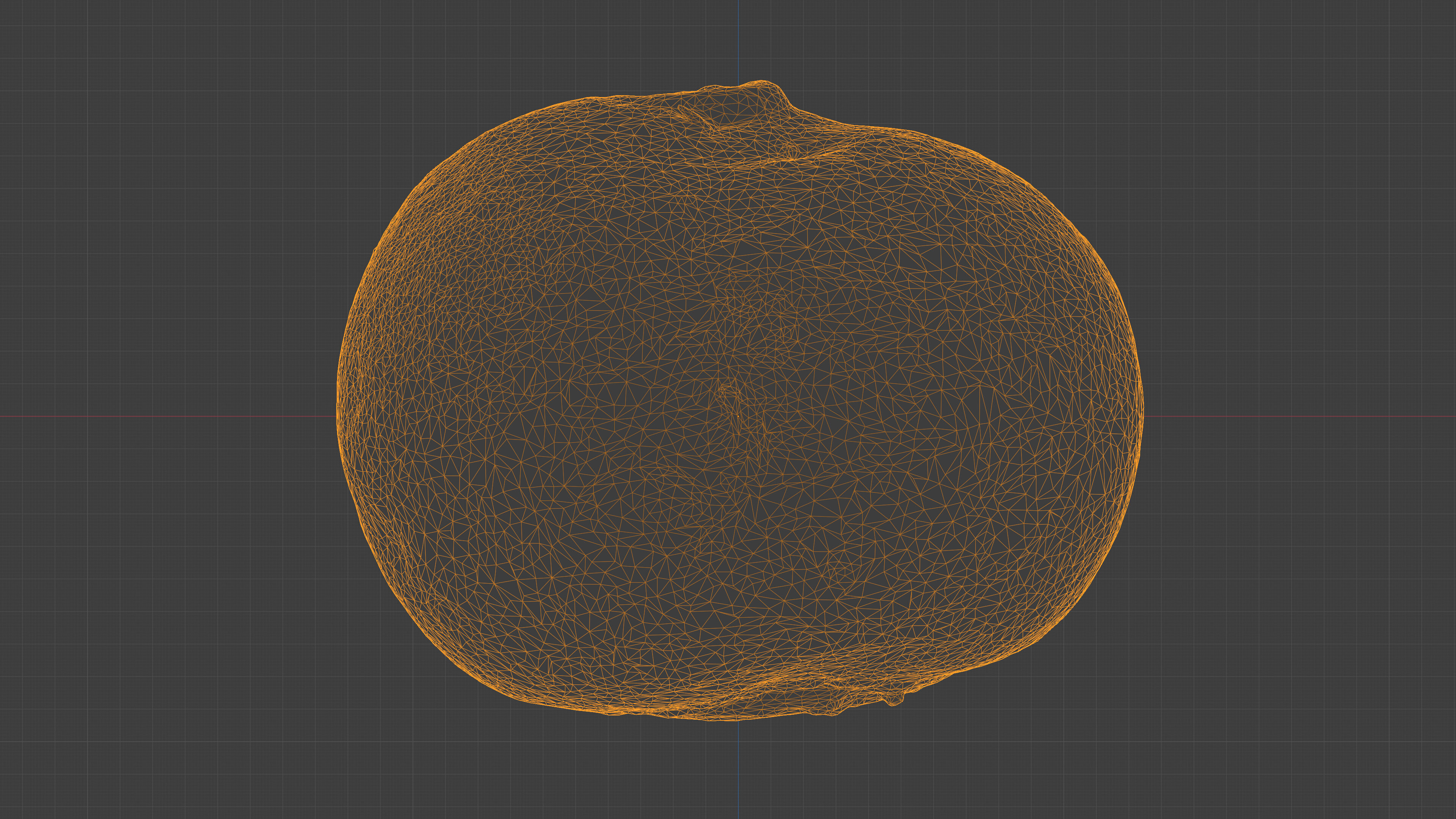 Red Radish - Whole Root Vegetable Scan Low-poly 3D model_27